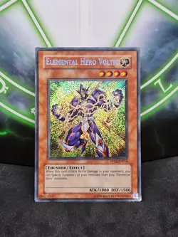Yugioh Elemental Hero Voltic PP02-EN014 Secret Rare MP - Image 1