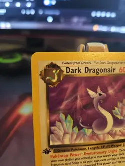 Pokemon Dark Dragonair #33/82 1st Edition Non-Holo Card NM Rocket - Image 2