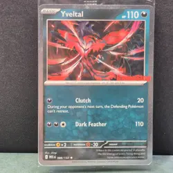 Yveltal 088/132 SEALED Pokemon Mega Evolution Stamped Promo Gamestop Holo Card - Image 2