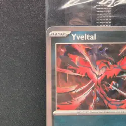 Yveltal 088/132 SEALED Pokemon Mega Evolution Stamped Promo Gamestop Holo Card - Image 3