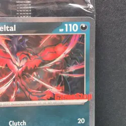 Yveltal 088/132 SEALED Pokemon Mega Evolution Stamped Promo Gamestop Holo Card - Image 4