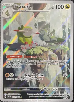 Fraxure 077/064 Sv: Shrouded Fable Holo - Pokemon Card - Image 1