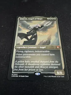 Magic the Gathering Avacyn Angel of Hope Foil Etched Mythic Rare Card #0457 - Image 3
