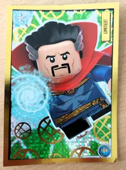 LEGO Marvel Avengers Card LE6 Doctor Strange Limitierte Karte 2023 - Image 1