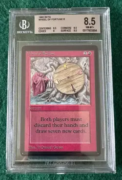 Wheel Of Fortune - BETA - MTG - BGS 8.5. Great Card. More MTG In My Store. - Image 1