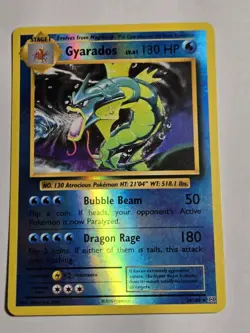 Gyarados 2016 XY Evolutions Holo Foil Rare Pokemon Card 34/108 - Image 1