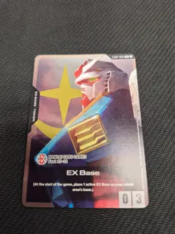 Gundam TCG Bandai Card Games Fest 25-26 EX Base EXBP-005 Stamped Promo NM - Image 1