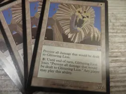 4x Glittering Lion + 4x Entangler - Prophecy - NM - English - OOP MTG - Image 2