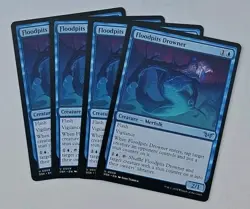 x4 Floodpits Drowner DSK #59 Duskmourn MTG TCG PLAYSET Magic NM - Image 1