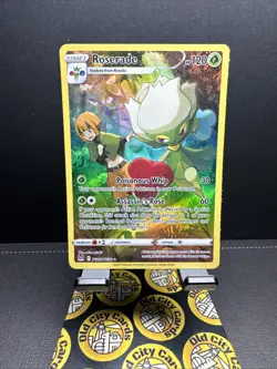 Roserade TG02/TG30 SWSH Lost Origin Trainer Gallery Holo Pokemon TCG 2022 Card - Image 2