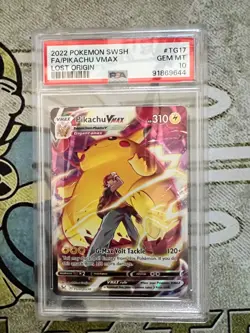 Pikachu VMAX TG17/TG30 Swsh11: Lost Origin Trainer Gallery PSA 10 GEM MINT - Image 3