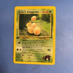 Pokemon Tcg NM Erika's Exeggcute [1st Edition] #43 Pokemon Gym Heroes - Image 1