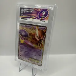 2021 Pokemon Celebrations Classic Collection Mewtwo EX Holo #54 Ace - Mint 9 - Image 2