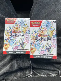 X2 Pokemon TCG Prismatic Evolution Scarlet and Violet Booster Bundle - Sealed ✅ - Image 1