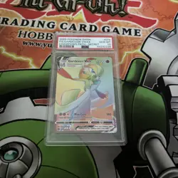 Pokemon Sword & Shield Champion's Path Gardevoir Vmax Fa #076 Secret PSA 10 - Image 1