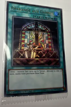 Yu-Gi-Oh - OFFRANDE AUX DAMNES - LART-FR017 - Ultra - Mint Scellee X - Image 1