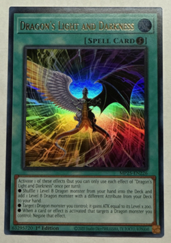 YuGiOh! - Dragon's Light and Darkness MP25-EN226 - Prismatic Secret Rare - NM/M - Image 1