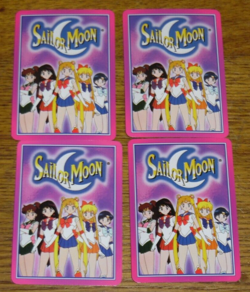 4 Sailor Moon Collectible Card Game Cards - Knight - Level 1 & 2 - Image 2