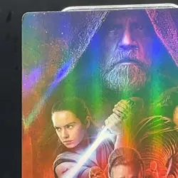 Rey Obi-Wan Kenobi #28 Star Wars Episode SP Edition Wafer Card Bandai Holo TCG - Image 2