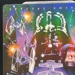 Darth Vader Solo Luke #25 Star Wars Episode SP Edition Wafer Card Bandai Holo - Image 2