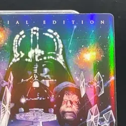 Darth Vader Solo Luke #25 Star Wars Episode SP Edition Wafer Card Bandai Holo - Image 3