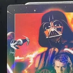Darth Vader #35 Star Wars Episode Special Edition Wafer Card Bandai Holo TCG - Image 2