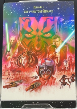 Darth Maul #36 Star Wars Episode Special Edition Wafer Card Bandai Holo TCG - Image 1