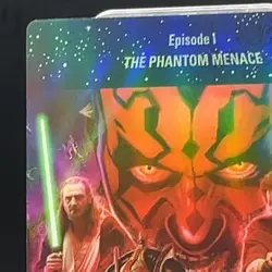 Darth Maul #36 Star Wars Episode Special Edition Wafer Card Bandai Holo TCG - Image 3