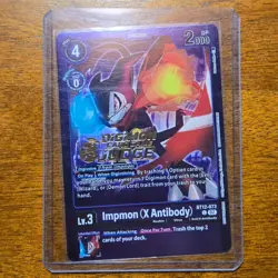 Impmon (X Antibody) BT12-073 - Judge Pack 5 Stamped Promo - Digimon TCG Card NM - Image 4
