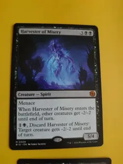 Harvester of Misery BIG & Midnight BAnshee. MM2 Spirit rare MTG 2 Card. - Image 4