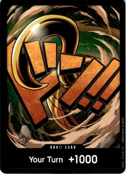[FOIL TEXTURED] DON!! Card (Crocodile) PRB-01 THE BEST Premium Booster - Image 1