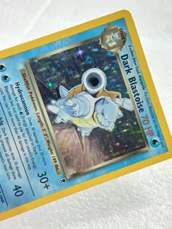 Pokemon Card Dark Blastoise Holo - Team Rocket 3/82 - WOTC 2000 - LP/NM - Image 4