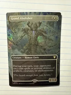 Grand Abolisher (Borderless) Commander Masters Foil - Image 1