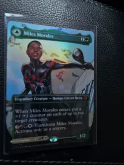Miles Morales (0234) (Borderless) Marvel's Spider-Man Foil - Image 1