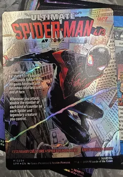 Miles Morales (0234) (Borderless) Marvel's Spider-Man Foil - Image 3