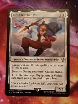 Cid, Freeflier Pilot Commander: Final Fantasy Regular - Image 1