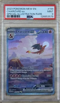 PSA 9 - Charizard ex 199/165 Special Illustration Rare - 2023 Pokemon S&V EN 151 - Image 1