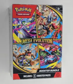 Pokemon TCG Mega Evolution Booster Bundle (6 packs) - New/Sealed - Image 1