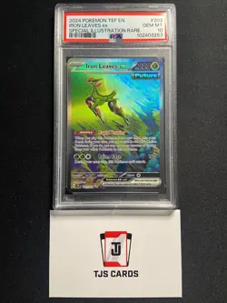 Iron Leaves ex - PSA 10 - Temporal Forces 203/162 - Pokemon - Image 1