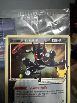 Pokemon TCG Greninja Gold Star - Celebrations Black Star Promo - Sealed, Clean! - Image 2