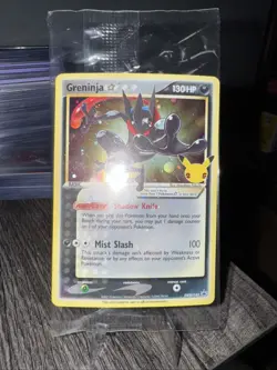 Pokemon TCG Greninja Gold Star - Celebrations Black Star Promo - Sealed, Clean! - Image 4