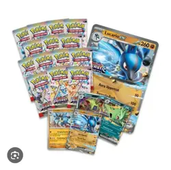 Pokemon TCG Lucario ex & Tyranitar ex Premium Collection Box - Factory Sealed - Image 2