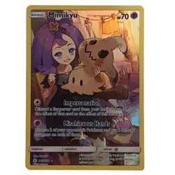 Pokemon TCG Mimikyu Full Art Sun And Moon Cosmic Eclipse 245/236 - Image 1