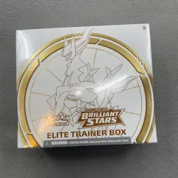 Pokemon TCG Sword & Shield Brilliant Stars Elite Trainer Box Sealed ETB Arceus - Image 1