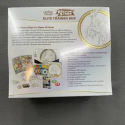 Pokemon TCG Sword & Shield Brilliant Stars Elite Trainer Box Sealed ETB Arceus - Image 2