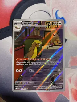 Gumshoos 153/132 Illustration Rare Pokemon Mega Evolution NM - Image 1