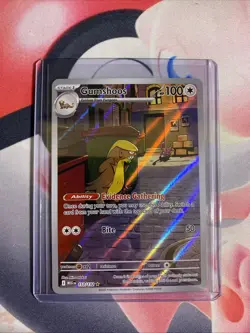 Gumshoos 153/132 Illustration Rare Pokemon Mega Evolution NM - Image 3