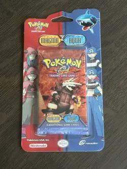 Pokemon EX Team Magma vs Aqua Blister Booster Pack Factory Sealed (Aggron Art) - Image 1