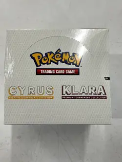 Pokemon Cyrus and Klara Premium Tournament Collection SEALED DISPLAY! 28 Packs! - Image 3