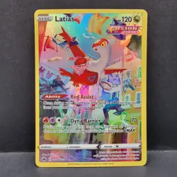 Latias GG20/GG70 Crown Zenith Galarian Gallery Ultra Rare Full Art Pokemon - Image 1